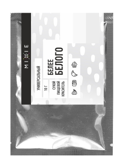 1 Краситель пищевой сухой универсал MIXIE Белее белого (Диоксид титана) 10 г — изображение 1