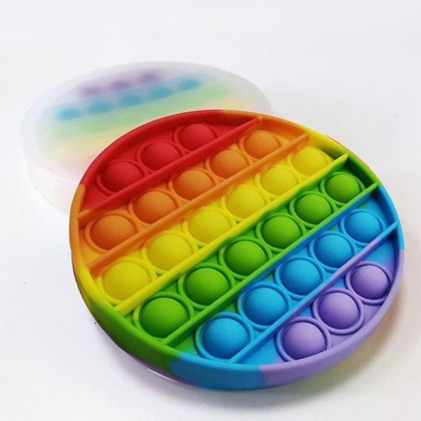Молд силиконовый из пищевого силикона Pop-it Круг