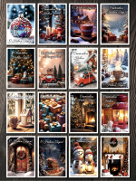 Открытка С Новым Годом! Праздник в Ассортименте 7х10 см — изображение 3