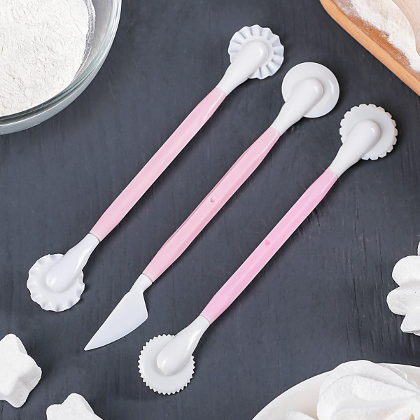 Набор резаков для мастики 3 шт