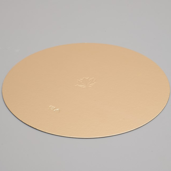 Подложка под торт Золото/Белый ForGenika 1,5 мм 24 см