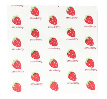 16106.370x0 Бумага для бенто-тортов "Ягоды" 18х18 см 1 шт — изображение 1