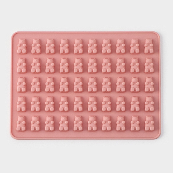 Форма силиконовая для мармелада Мишки