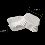 Капсула бумажная Белая Квадрат 45х45 H25 40 шт — изображение 2