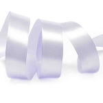 Лента для декора и упаковки Атласная Белая 25 мм 23 м — изображение 2