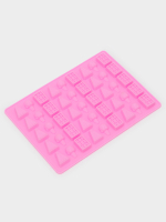 Форма силиконовая для мармелада Сладости 45 шт