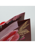 Пакет подарочный «Золотому Учителю», 21 х 25 х 8 см — изображение 2