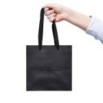 Пакет Черный с широким дном 20×20×20 см — изображение 2