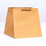 Пакет с широким дном, Крафт, 30×30×30 см