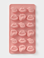 Форма для шоколада Губы силикон, 18 ячеек