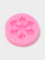 Молд силиконовый Снежинка 6,7х6,7 см