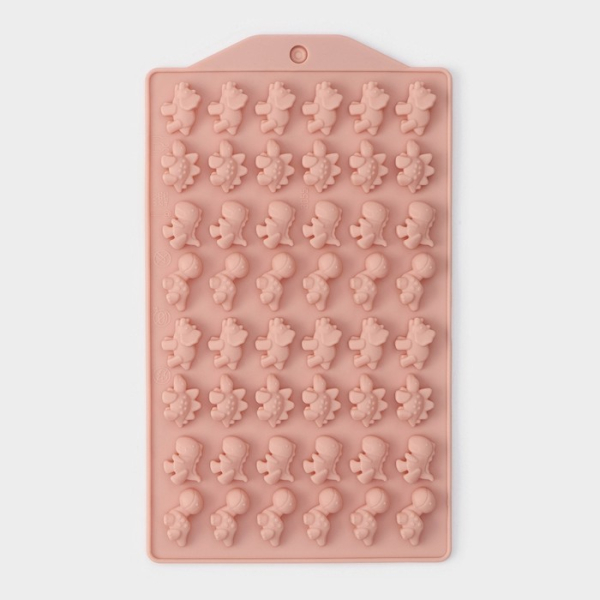 Форма для мармелада «Дино» 48 ячеек