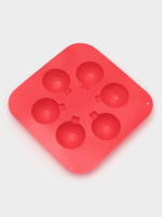 Форма силиконовая Ёлочный шарик 6 шт — изображение 3