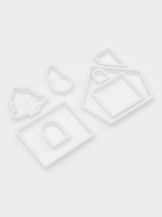 Набор пластиковых вырубок "Пряничный домик" 8 шт — изображение 2