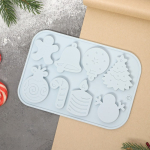 Форма для шоколада «Новый год» 8 ячеек