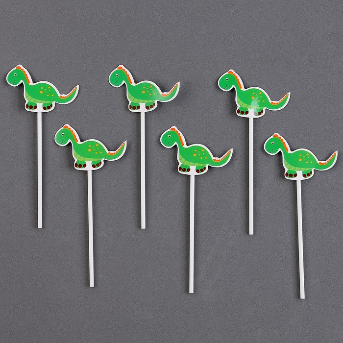 700-2025-12-01T010614.582 Топпер для торта «Дино» 6 шт — изображение 1