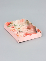 Коробка для печенья «Цветы» 14×10.5×2.5 см — изображение 2