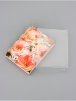 Коробка для печенья «Цветы» 14×10.5×2.5 см