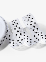 Лента капроновая Белая «Горох» 15 мм 23±1 м