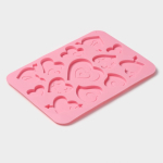 Форма силиконовая «Амуры» 13 ячеек 23×16.5×0.5 см — изображение 2