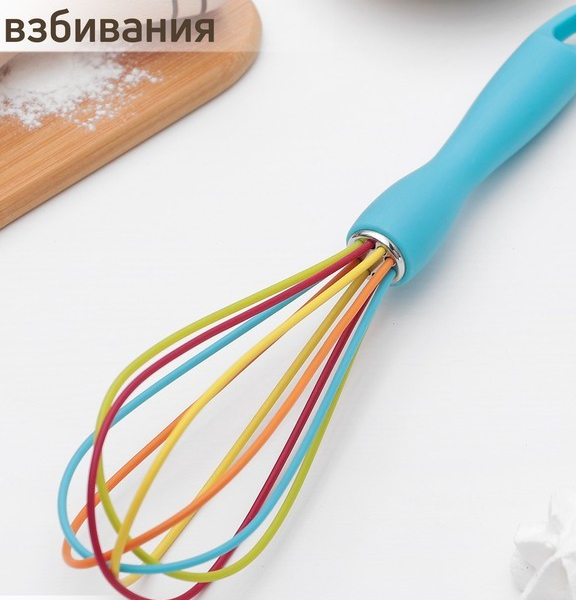 Венчик кулинарный Разноцветный