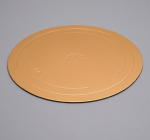 Подложка под торт Золото/Белый 3,2 мм 16 см