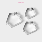 Набор металлических вырубок "Домик" 3 шт — изображение 2