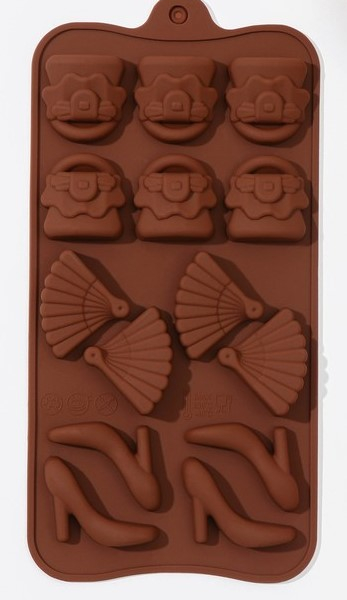 Форма силиконовая для шоколада Дамский набор 14 шт