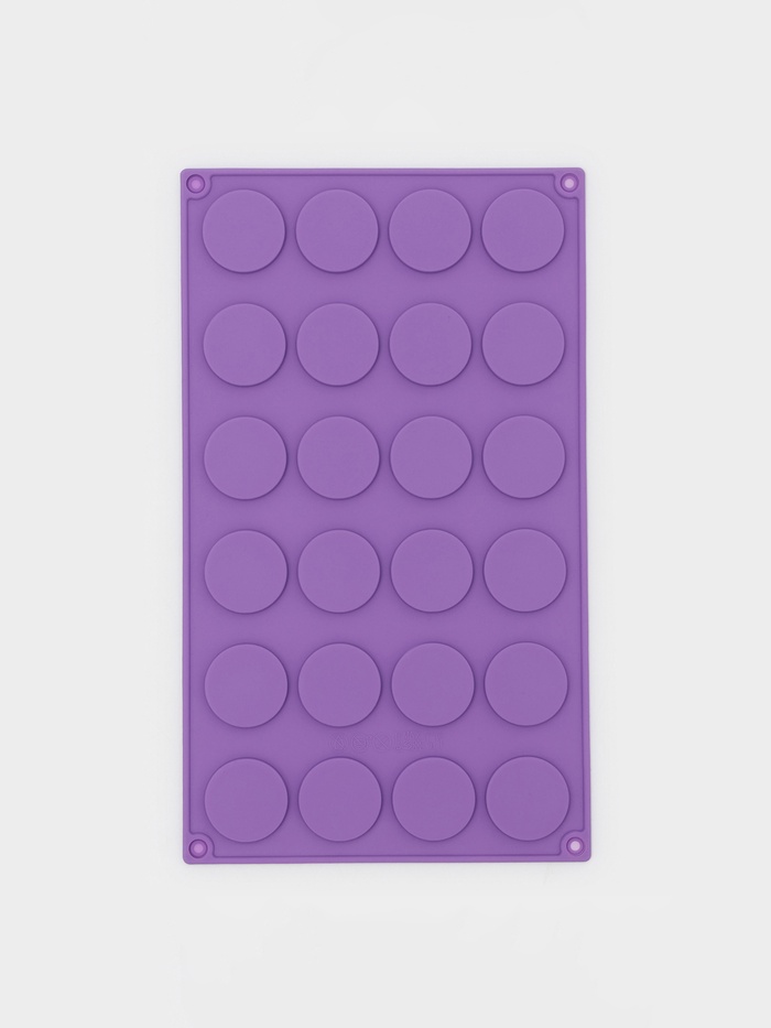 700-69 Форма для конфет и шоколада «Круг» 24 ячейки — изображение 1