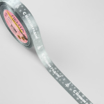 Лента атласная «С Новым годом» Серебряная 15 мм, 23±1 м — изображение 2