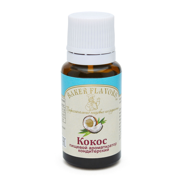 Ароматизатор пищевой Baker Flavors Кокосовый 10 мл