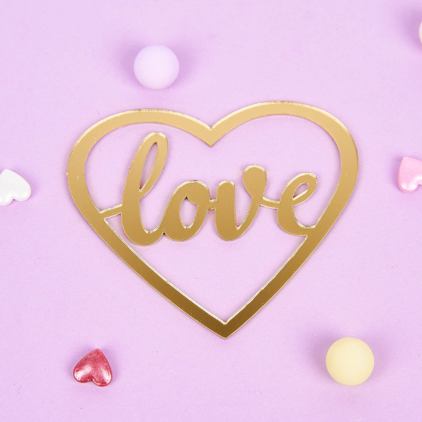 Украшение фигурное Сердце N6