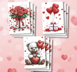 Открытка "Для любимых" в ассортименте 7х10 см — изображение 3