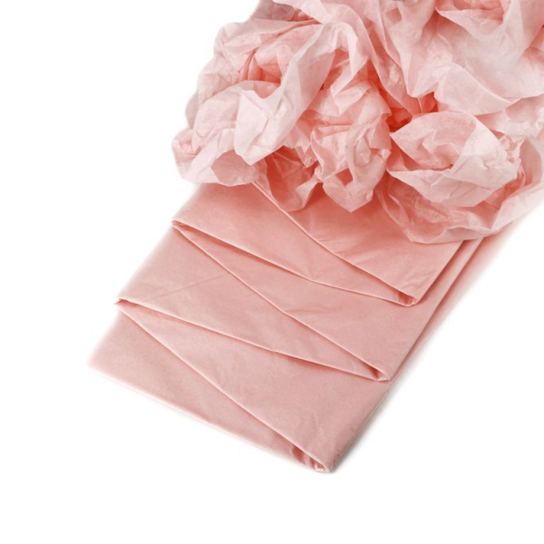 Бумага Тишью Розовая 50х66см 10 листов