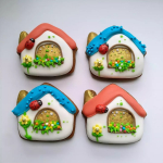 Набор металлических вырубок "Домик" 3 шт — изображение 3