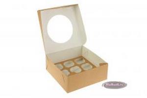 korobka_na_9_0_300x300 Коробка на 9 капкейков с окошком Крафт/Белая — изображение 1