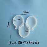 Форма для леденцов Воздушные шарики 3 шт — изображение 2