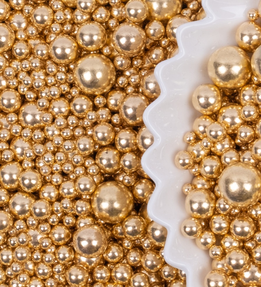 posypka-konditerskaya-bakerika-zhemchug-metallik-zoloto-miks-razmerov-1-kg-1 Посыпка сахарная Золото Микс размеров 50 гр — изображение 1