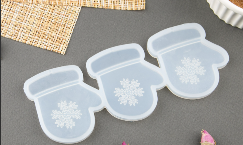 Варежледен Силиконовая форма для леденцов "Варежка 3в1" — изображение 1