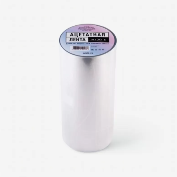 Ацетатная лента Mixie 200 мкм h 20 см длина 5 м