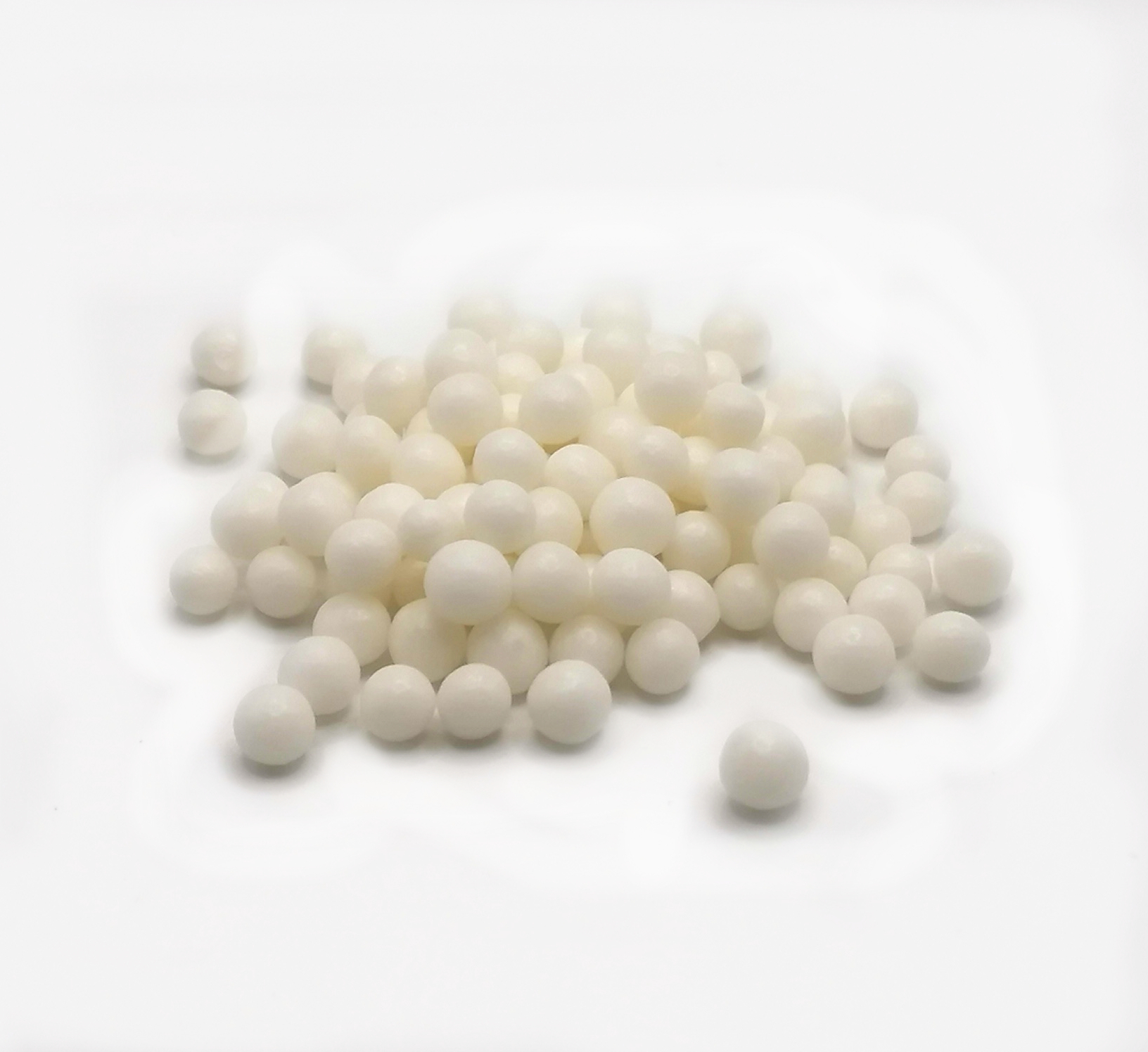 белыйвоздрис Воздушный рис Белый (Матовый) 2-5 мм 500г — изображение 1