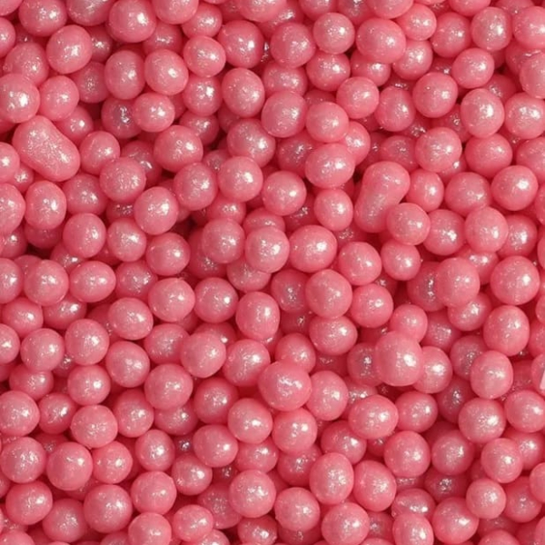 Воздушный рис Розовый (Перламутровый) 2-5 мм 500г