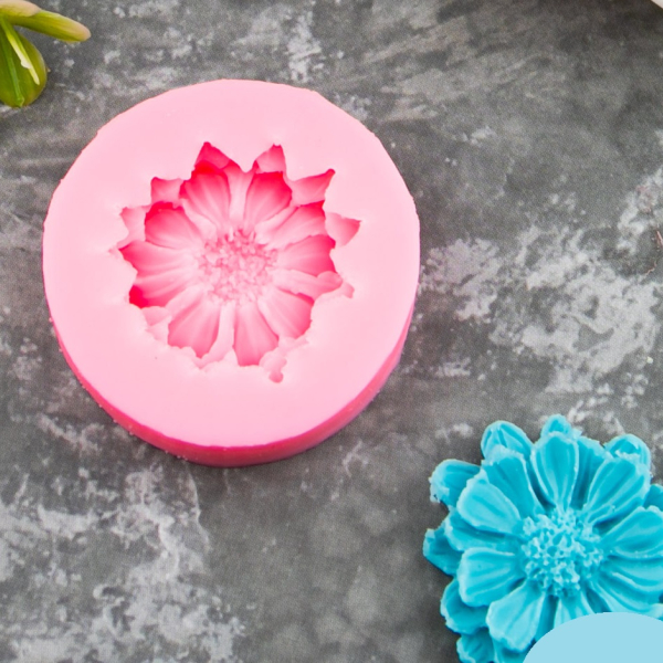 Силиконовый молд Гербера маленькая