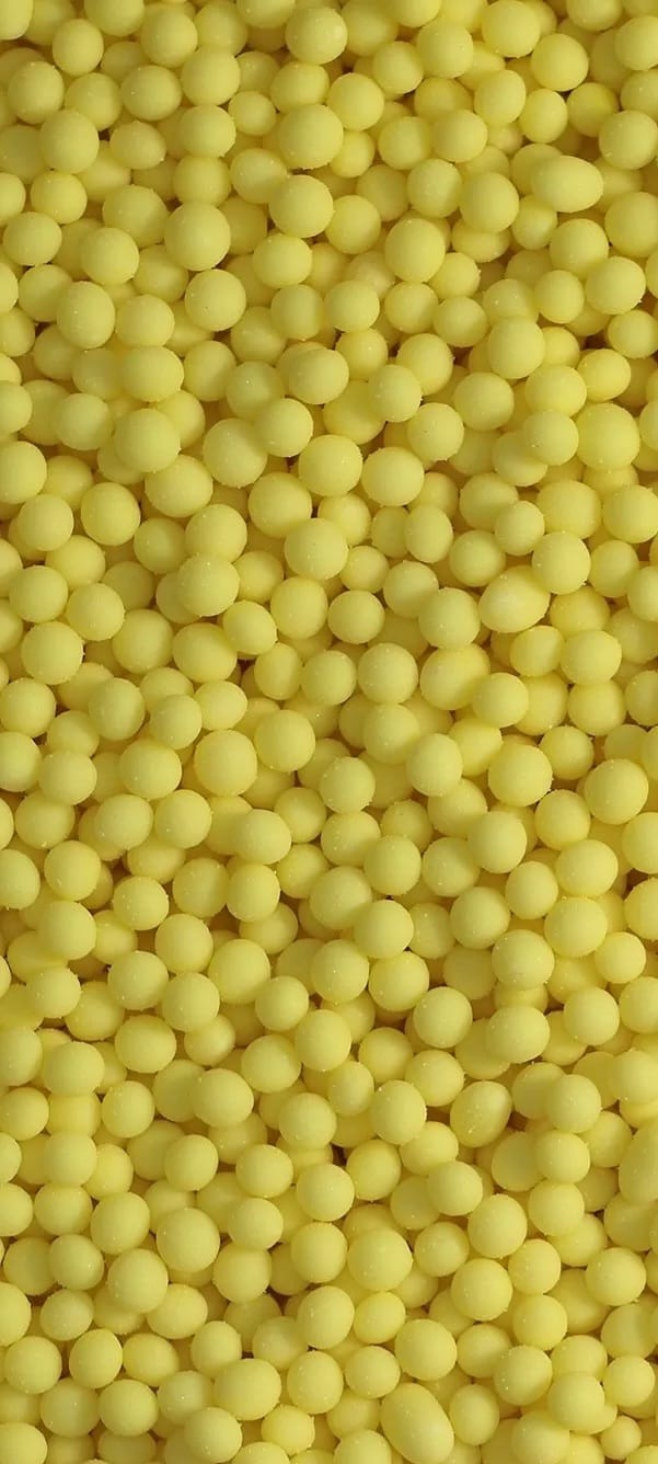 желтрис Воздушный рис Желтый (Матовый) 2-5 мм 500г — изображение 1