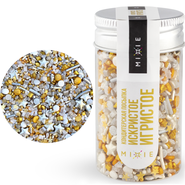 Посыпка MIXIE Искристое игристое 50 г