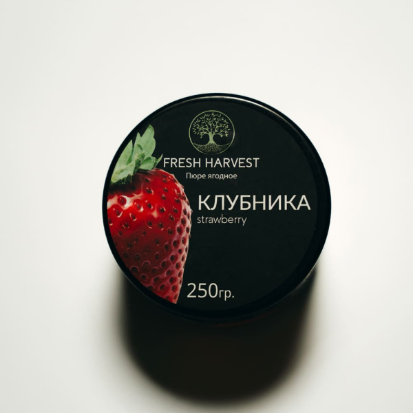 Пюре замороженное Fresh Harvest Клубника 250гр