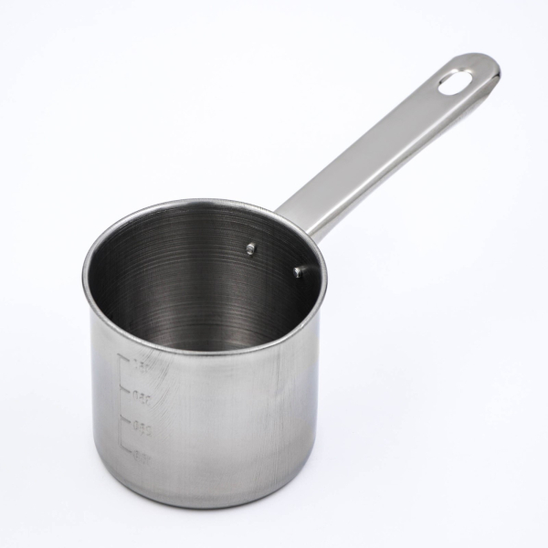 Ковш с мерной шкалой d=9.5 см  550 мл нержавеющая сталь