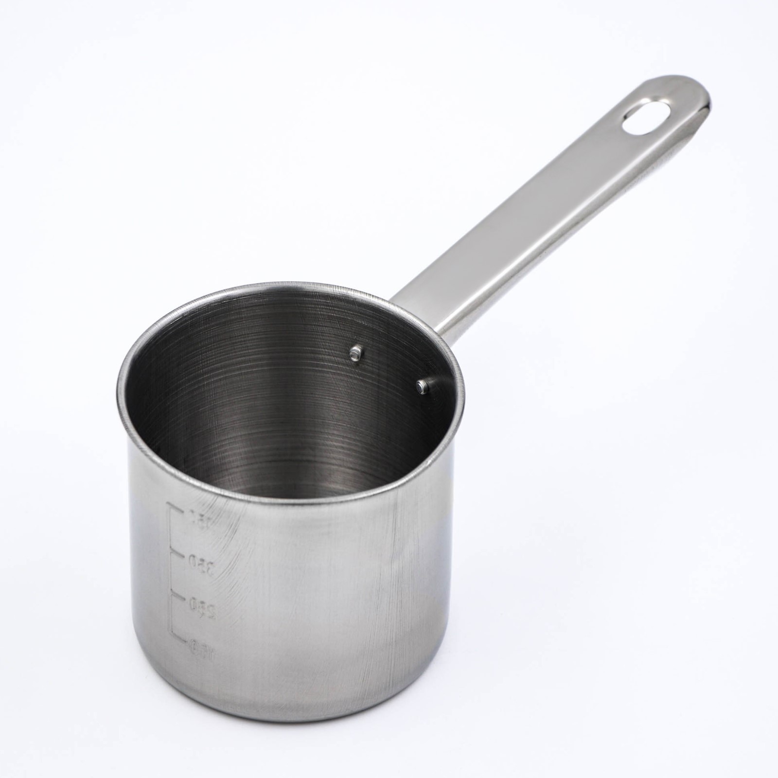 ковш Ковш с мерной шкалой d=9.5 см 550 мл нержавеющая сталь — изображение 1