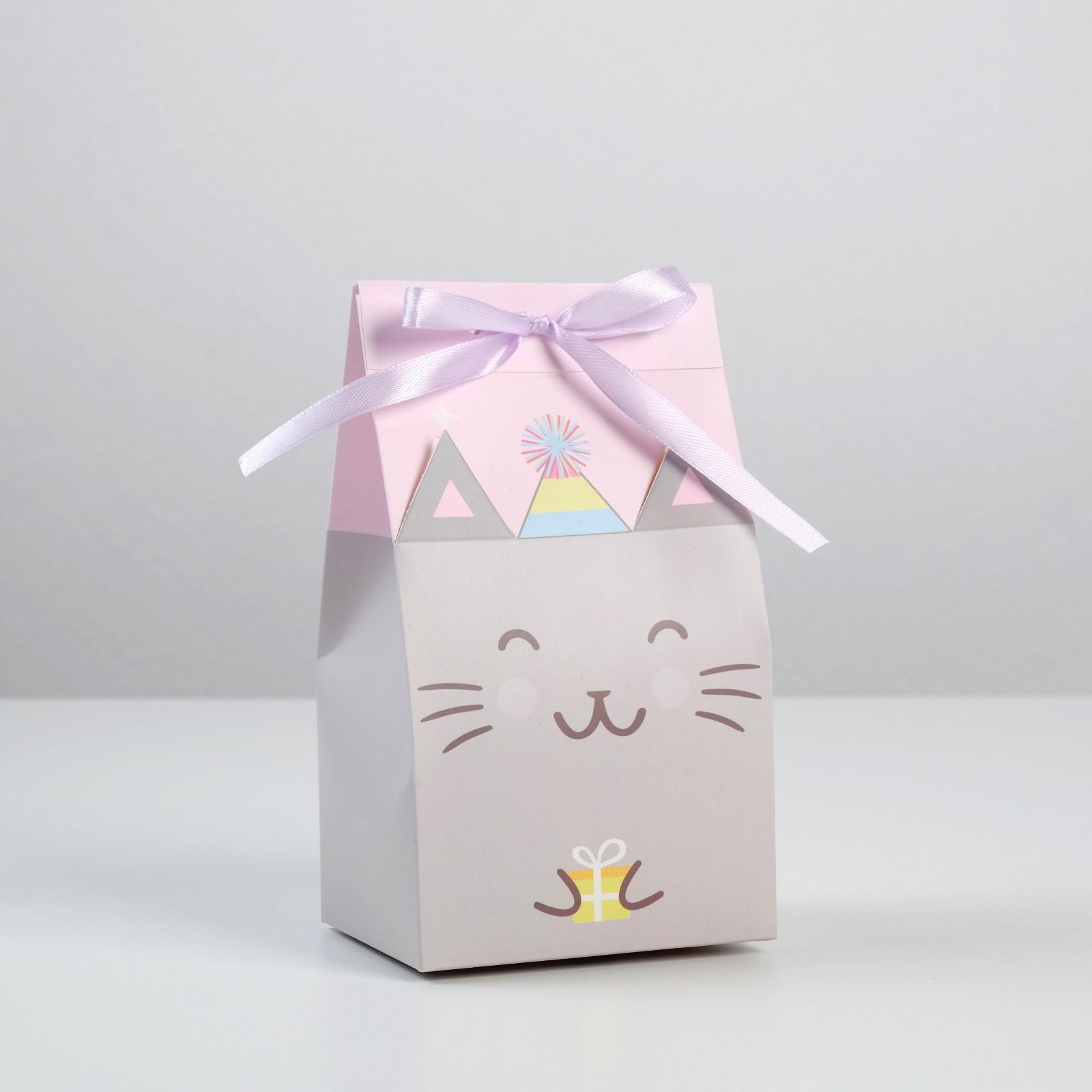 котик Упаковка для кондитерских изделий «Волшебство», 8 х 10 х 16 см — изображение 1