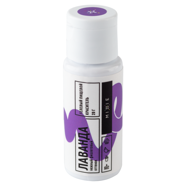 Краситель гелевый водорастворимый MIXIE Лаванда 20 г